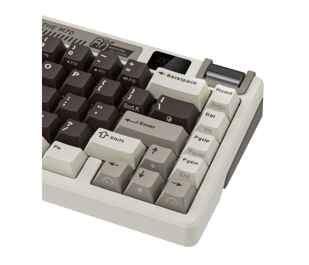 Royal Kludge RK M70 Mocha Grey Beige switch - 1455771 - zdjęcie 5